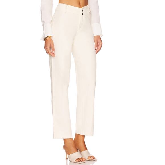 Superdown Iris Cut Out Pant in Ivory NWOT Size Small - Picture 2 of 5
